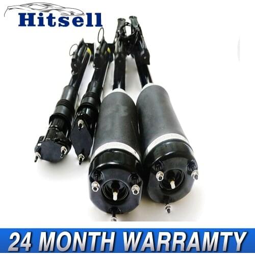 4PC Front+Rear for Mercedes W164 ML350 ML450 ML500 GL350 GL450 GL550 ADS Airmatic Suspension Air Spring Air Ride Shock Absorber