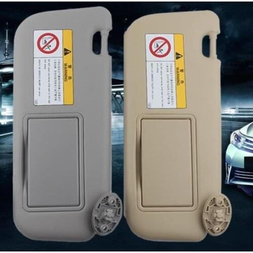 Car Overhead Console Interior Sunvisor With Mirror Front visor assembly For Toyota Corolla 2014-2017 Car accessories