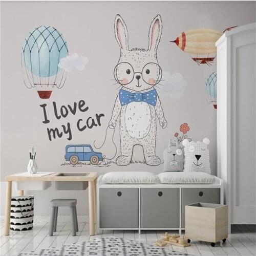 Seamless wallpaper abstract modern geometric triangle tropical plant personality living room background wall