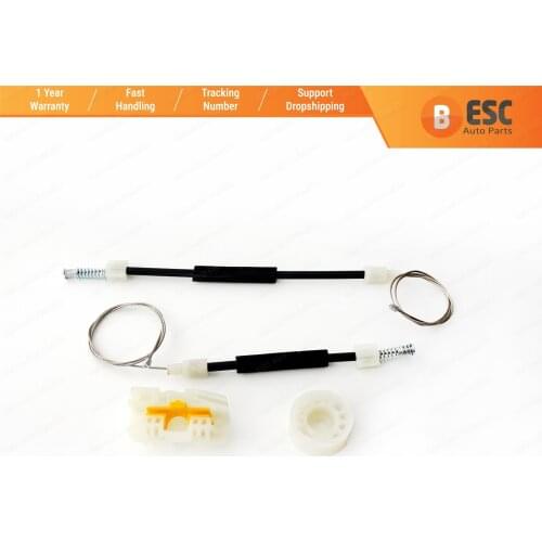 ESC EWR5375 Electrical Power Window Regulator Repair Set Rear Left Door 1P0839461A for Seat Leon MK2 1P 2005-2012 Made in Turkey