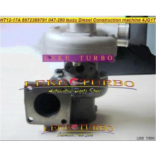 HT12-17A 047278 047-280 047280 8973186510 8-97238-979-1 Turbo For ISUZU Construction Machine Forklift EET0007 4JG1T 4JG1 3.1L