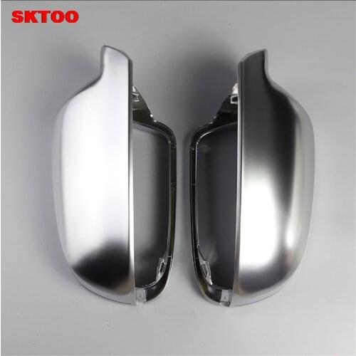 Car Reversing Mirror Shell Rear View Mirror Cover Plating Matting Mirror Cover for Audi A4L A5 A3