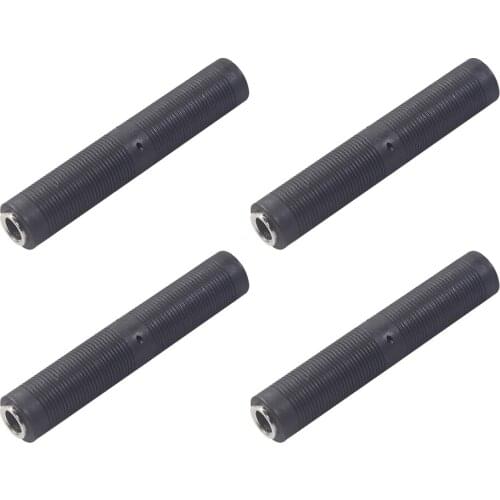 MagiDeal 4pcs Guitar Cable Adapter Coupler 1/4in Jack Female to Female Extender