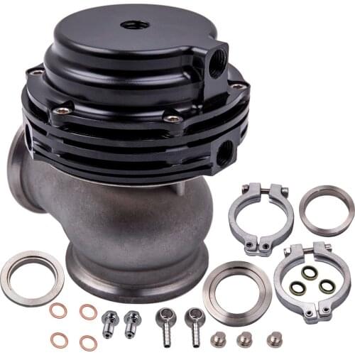 38mm External Wastegate V-Band Flange Turbo Dump Valve Exhaust Gas Cleaning