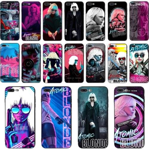 The movie Atomic Blonde shell Soft Phone Case for iPhone 11 pro 8 7 X XS MAX 6 6S Plus XR 5 10 5S SE cover TPU Funda Capa Coque