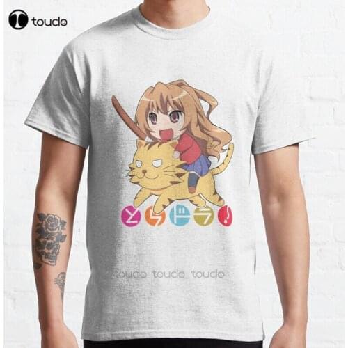 New Toradora Classic T-Shirt Cotton Men Tee Shirt