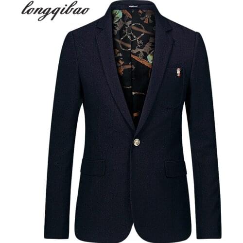 Spring and autumn new mens version of the small suit jacket business casual suits men Slim AL120
