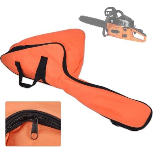 LETAOSK Orange Oxford Chainsaw Carrying Bag Portable Case Protective Holdall Box Holder