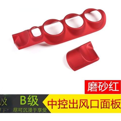 For 2020 Benz xB Central control air outlet panel ABS Interior Accessories Automotive Interior Stickers Automobiles Parts