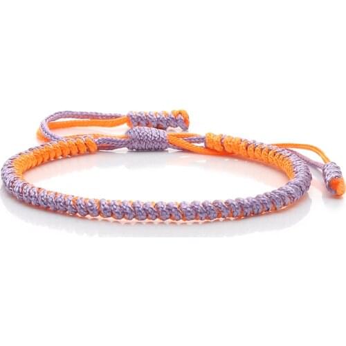 14 Colors Thread Braided Bracelet Nylon Lucky Rope String Handwoven Prayer Yoga Bracelets Bohemian Wristband Best Friend Jewelry