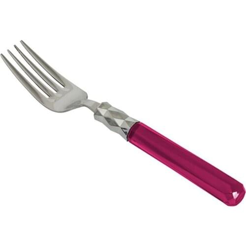 Pink Single Dinner Fork