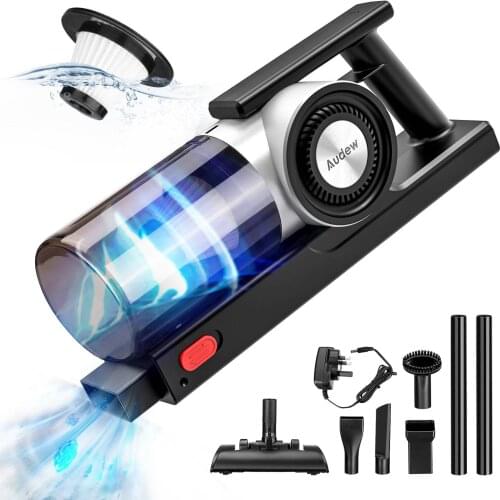 Andrew V9 Vacuum Cleaner Handheld Cordless Stick Vacuum Cleaners 400W 11000PA For Car Furniture Stairs Kitchen Home Cleaning