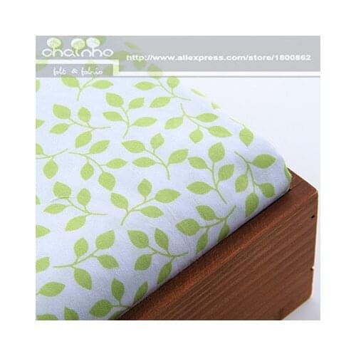 Print Twill Cotton Fabric For Patchwork Quilting Sheet Pillow Curtain Apron Purse Doll Craft Material Cloth CC004-D Half Yard