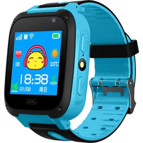 Cute Childrens Smart Watch SOS Phone Watch Smartwatch For Kids With Sim Card Photo Waterproof IP67 Kids Gift For IOS Android