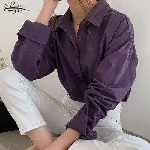 SURWENYUE Collar Blouses