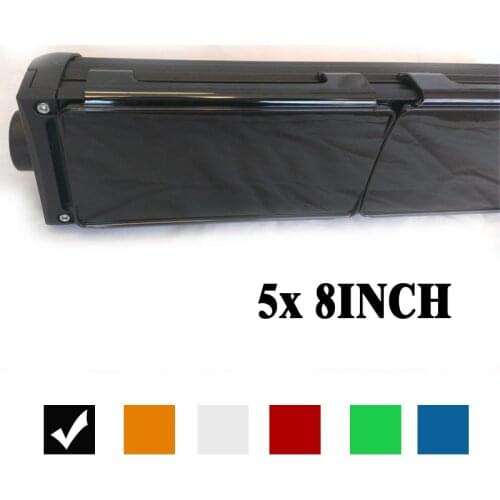 40" inch Snap On Dust Proof Protective Covers Shell Black Amber Red Green Clear Blue Color FOR LED Work light Bar 42" 240W SUV