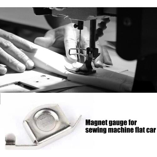 Universal Magnetic Seam Guide Press Feet for Sewing Machines Narrow Rolled Hem Sewing Machine Presser Foot Sewing Accessories