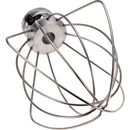 Stainless Steel 5QT Wire Whisk K5AWW Wire Whip Whisk fit for 5QT KitchenAid Stand Mixer K5AWW Replacement