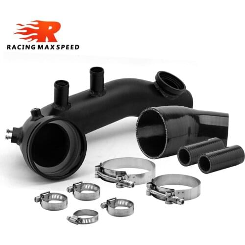 Air intake turbo hose Aluminum Replacement Charge pipe with BOV flange For SSQV BOV BMW N54 ITCP-03
