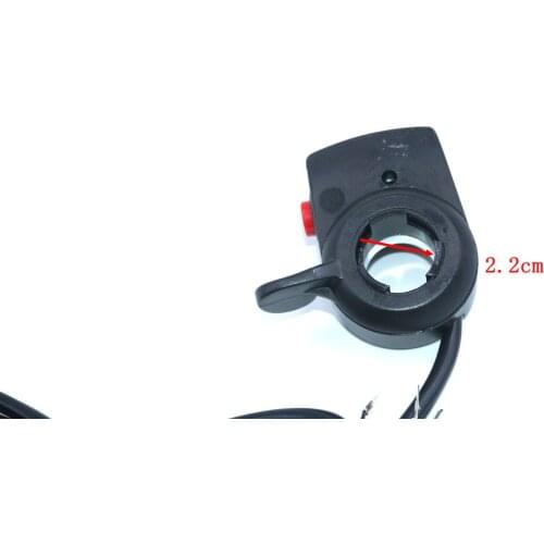 High quality 36V Thumb Throttle for 36V E-bike Conversion Kit with battery indicator&on/off switch Wuxing Brand