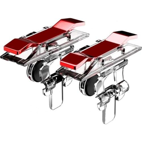 2Pcs Mobile Phone Gaming Grip Trigger for Game Holder Fire Button Game Controller Gamepad Joystick Gaming Accessories