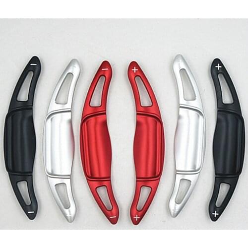 DEE Accessories Shift Shifter Paddle Steering Wheel DSG Modified Paddle Cover For Toyota Camry 2018 Styling Sticker Aluminum