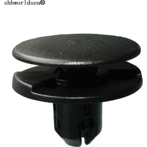 Shhworldsea 100 Pcs/Lot auto clip&fasteners Splash Shield Retainer for Honda#91501-TR0-003 91501TR0003