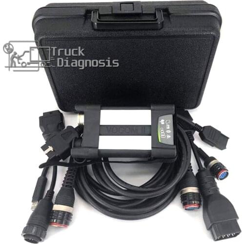 Truck excavator diagnostic tool for Volvo VOCOM II 88894000+APCI PTT 2.7.6 tech tool for Volvo heavy duty Truck Diagnostic tool