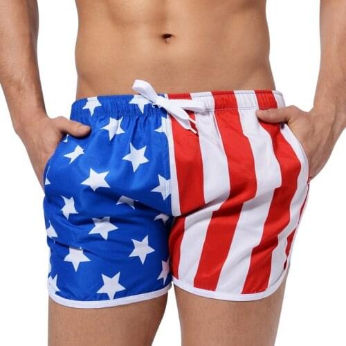 Plus Size Swim Trunks Men Breathable Sport Swimming Shorts Elastic Mens Beach Surfing Boxers Quick Dry Male Swimwear Underpants