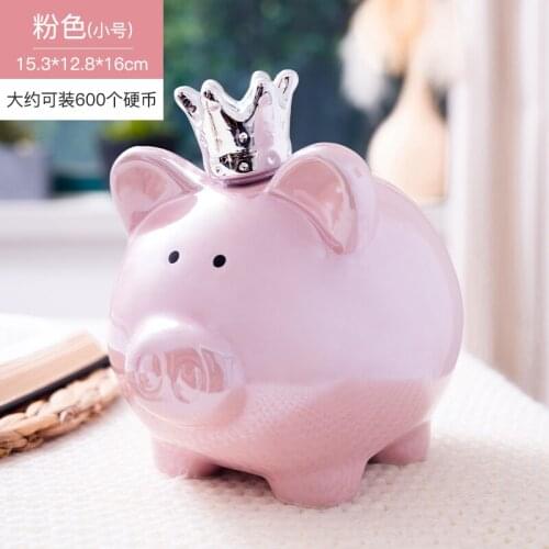 Cute Piggy Bank For Kid Creative Small Princess Sweet Save Piggy Bank Money Secret Animal Storage Child Hucha Household ED70C