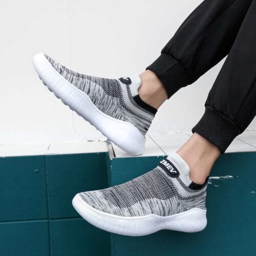 Non-Slip Trekking Sneakers Without Lace Mens Shoes Four Seasons Shoes For Men Brands Footwears Safety Footwear Bascket Tennis