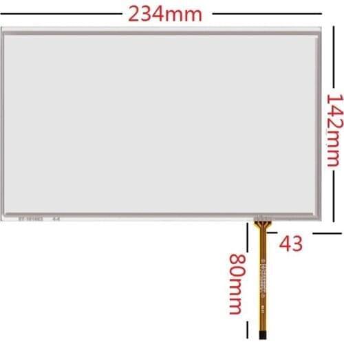 New 10.1-inch 16:9 four-wire touch screen for LCD touch ST-101003