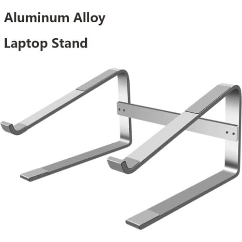 Aluminum Laptop Stand Notebook Riser Holder For Macbook Air 13 iPad Pro Dell HP Lenovo Xiaomi Computer Tablet Support Ordinateur