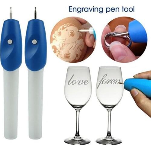 Portable Durable Engraving Pen Easy to Use DIY Plastic Cordless Precision Engraver for Grinding DIY Apparel Sewing Accessories