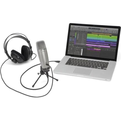 Samson C01u pro Studio Gaming Podcast Streaming Singing USB Professional Condenser Tablet Recording Microphone