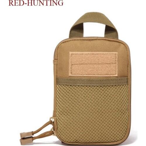 Tactical Medical First Aid Pouch Hunting Travel EDC Molle Bag Airsoft CS Compact Pocket Organizer Pouch