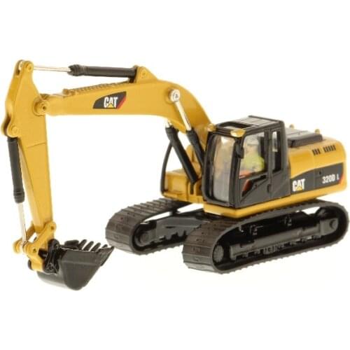 Refinement quality 1/87 Model Train ho scale Caterpillar Hydraulic Excavator Construction vehicles toy model Free Shipping