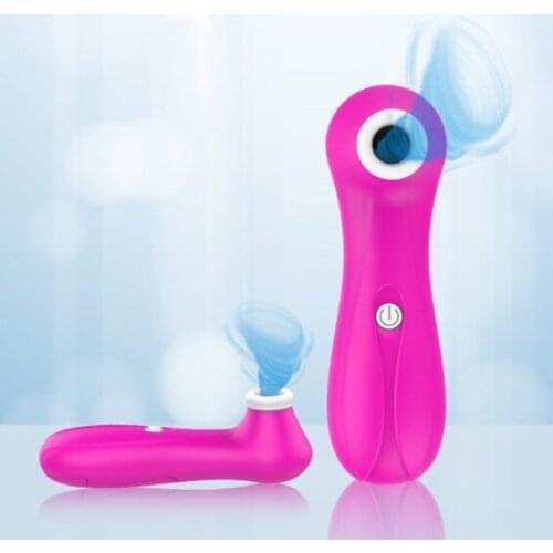 Powerful Clit Sucker Vibrator Tongue Vibrating Nipple Sucking Blowjob Clitoris Stimulator Etotic Sex Toys for Women Masturbator
