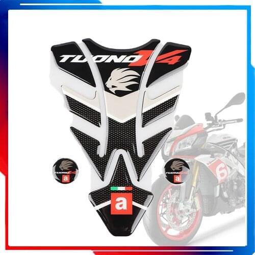 Motorcycle Tank Pad Protector Fish Bone Sticker For Aprilia TUONOV4 TUONO V4 Tuonov4 2021 Rf