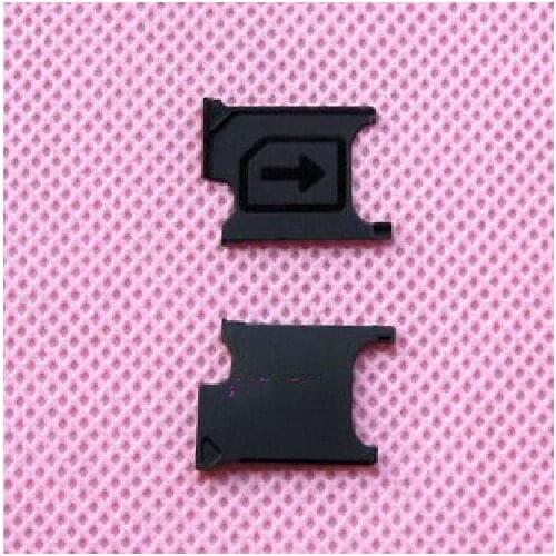 100% New Housing For Sony Xperia Z2 L50W D6503 SIM Card Slot Cover Case, Free Shipping