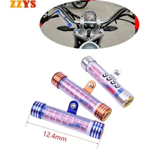 12.4mm Universal Motorcycle Put Label Tax Bill Bucket Paper Car license Plate Placement Protective Waterproof Annual Ticket Tube