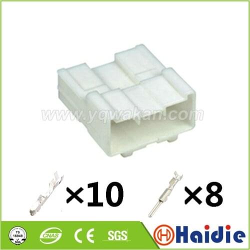 2sets 18pin auto car plastic electric housing plug wiring cable connector 6098-3901