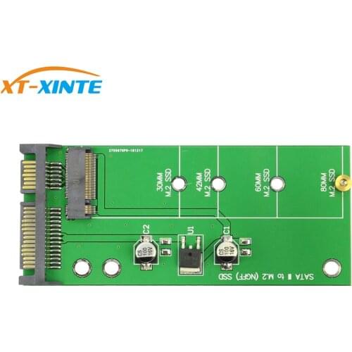 5 set Add On Card M.2 Adapter M2 SATA3 Raiser M.2 to SATA Adapter SSD M2 to SATA Expansion Card B Key Support 30/42/60/80mm