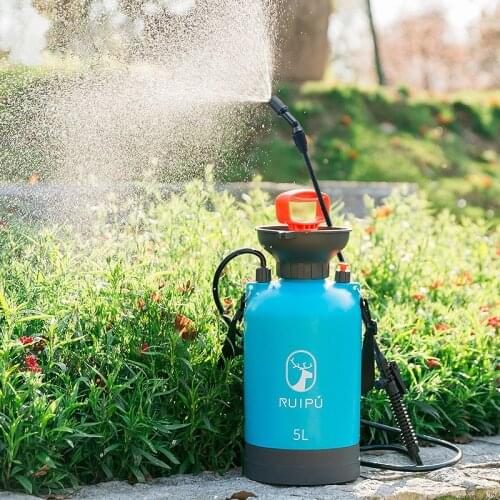 5L High Pressure Sprayer Household Air Compression Pump Watering Can Gardening Lawn Watering Pesticides Disinfection Spray