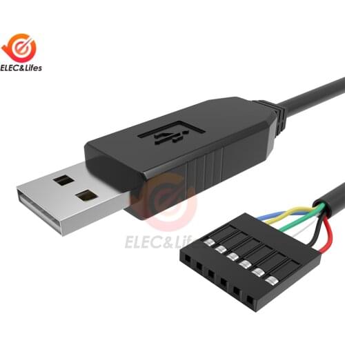 6 Pin 6p FTDI FT232RL FT232 Module For Arduino USB to TTL UART Serial cable Adapter RS232 Download Cable Module LED Indicator