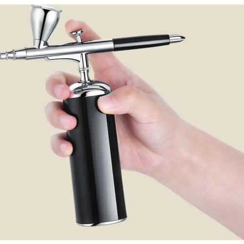 Handheld Portable Spray Machine Auto Start Stop Function Dual Action Aerografo Aerograph Aerografia
