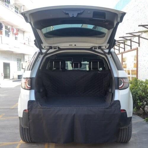 Car Pet Trunk Mat Oxford Cloth Dog Rear Seat Cover Car Rear Pet Mat Easy to Clean Car Protective Blanket