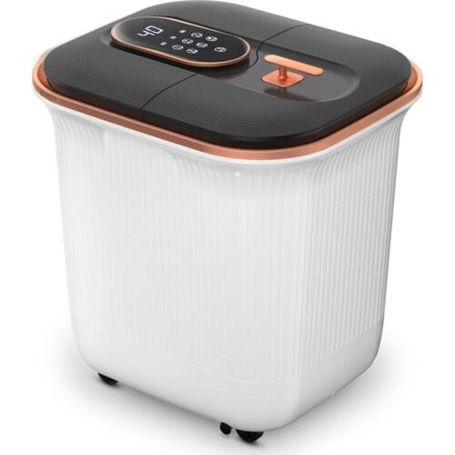 Wireless remote control foot bath fully automatic constant temperature heating health barrel electric massage footbath bucket