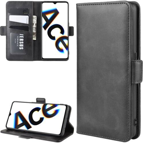 Case For OPPO Reno Ace Leather Wallet Flip Cover Vintage Magnet Phone Case For OPPO Realme X2 Pro Coque