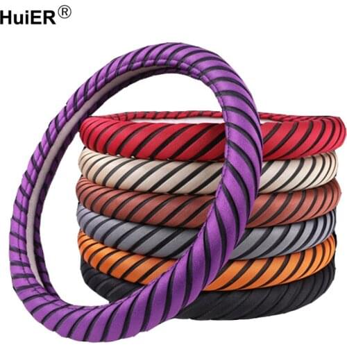 Car Steering Wheel Cover Volant Breathable Braid on the Steering-wheel Funda Volante Universal Auto Interior Accessories Parts
